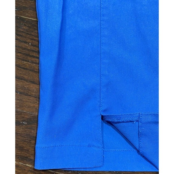 Lulu B Crop Blue Pants Women's Size 6 Stretch With Leg Slits Pre-Shrunk - Picture 3 of 7